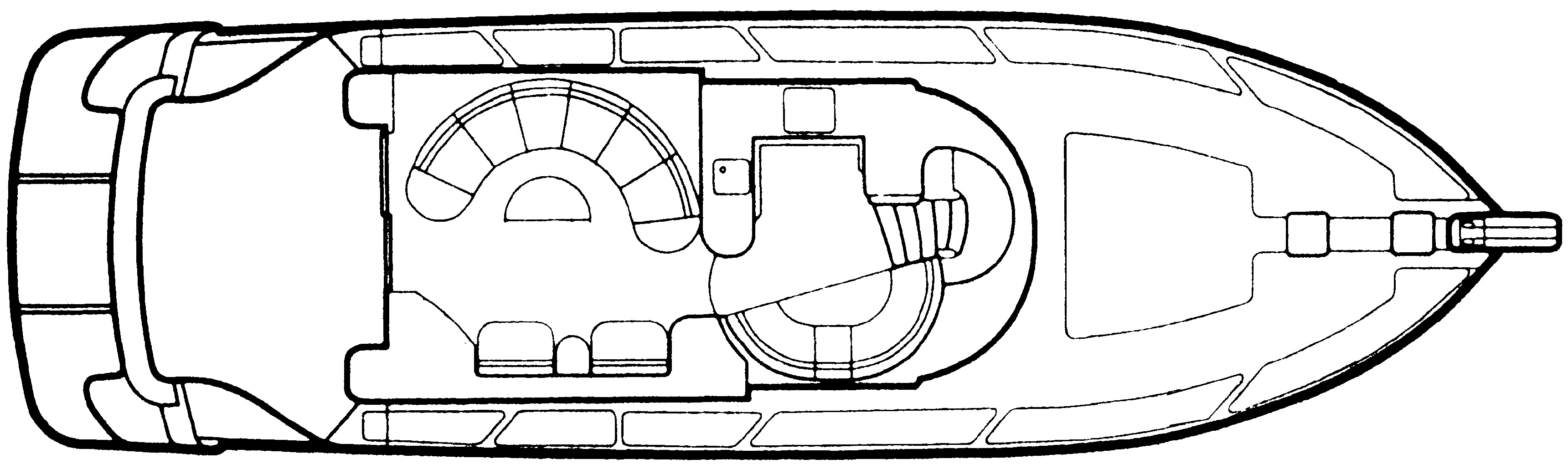 Neptunus 58-60 Sedan floor plan