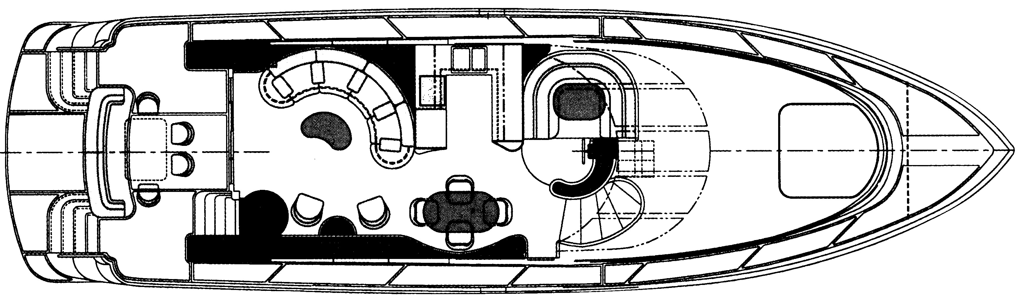 Neptunus 65 Motor Yacht floor plan