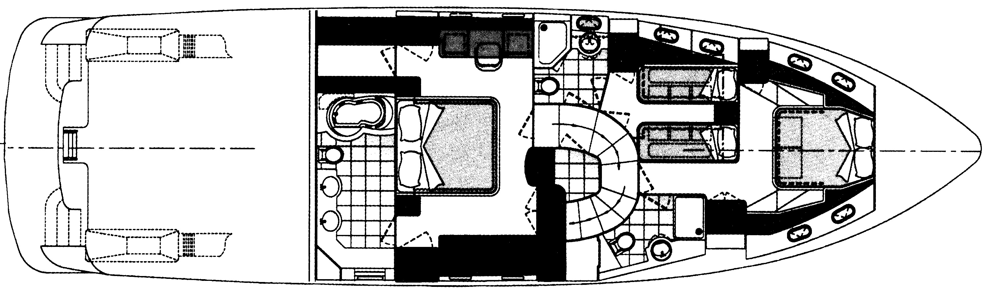 Neptunus 65 Motor Yacht floor plan