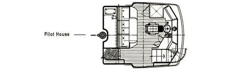 Nordhavn Yachts 43 floor plan