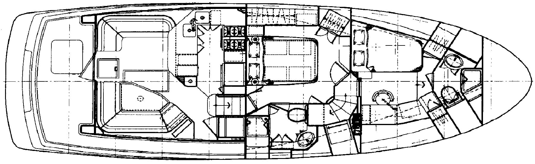 Nordhavn Yachts 47 floor plan