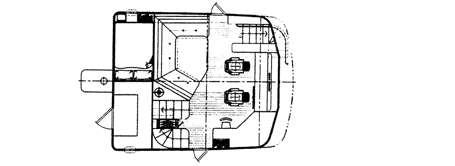 Nordhavn Yachts 64 floor plan