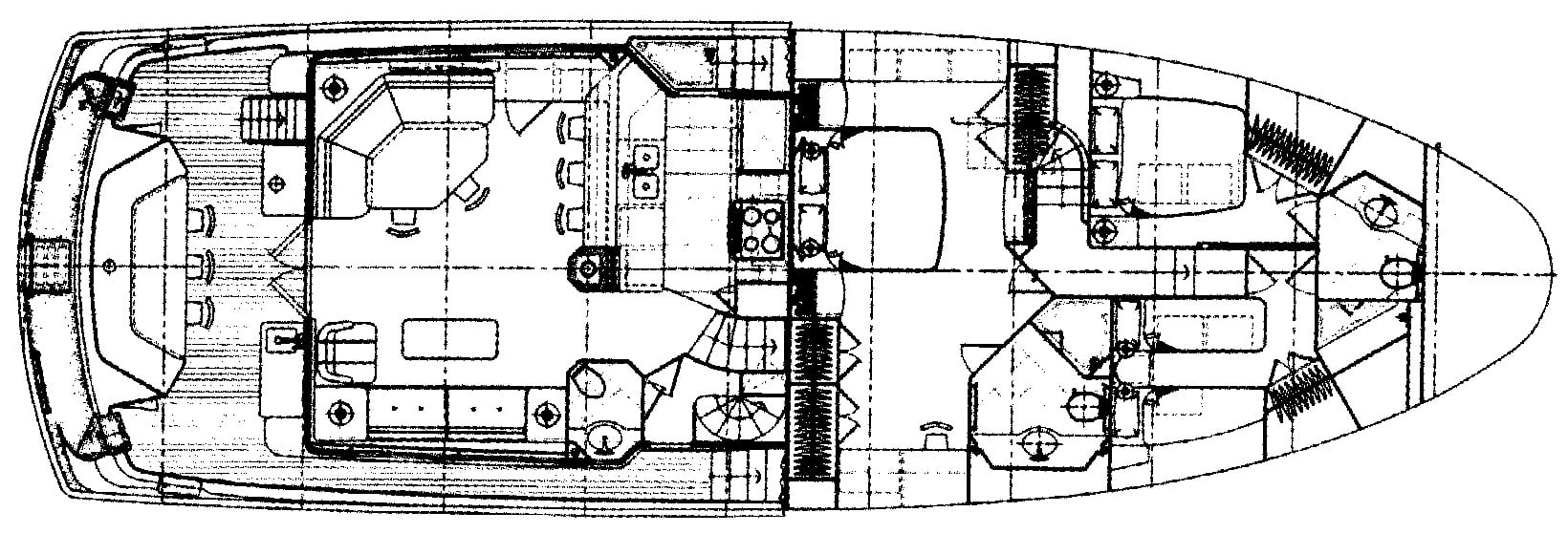Nordhavn Yachts 64 floor plan