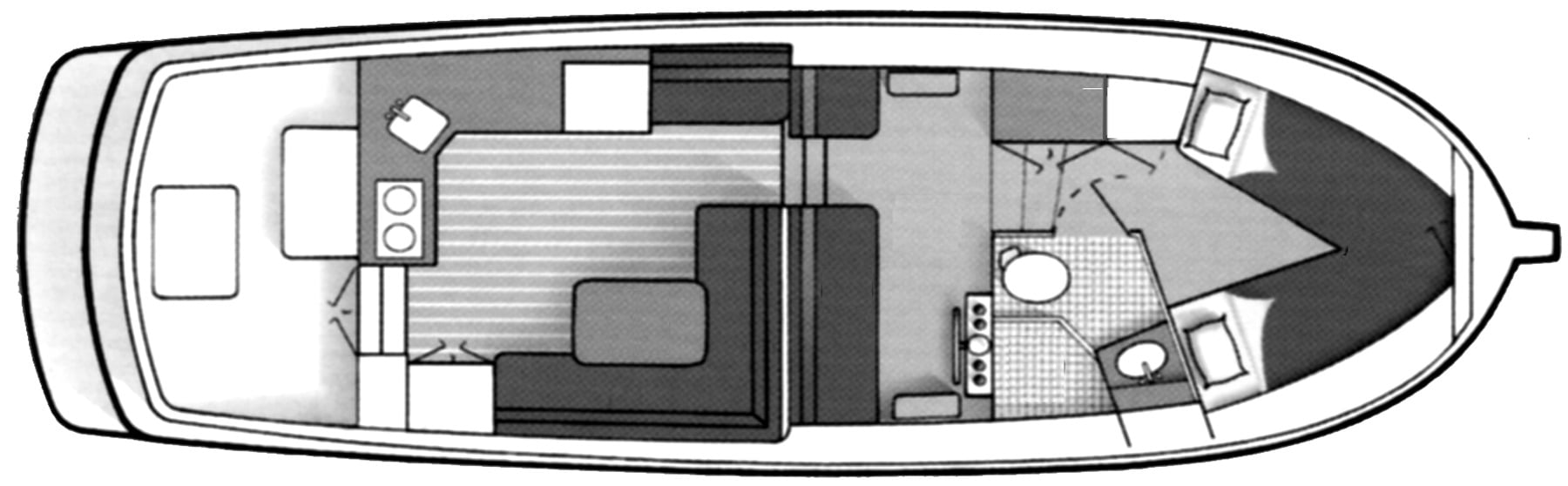 Nordic 32-34 Tug floor plan