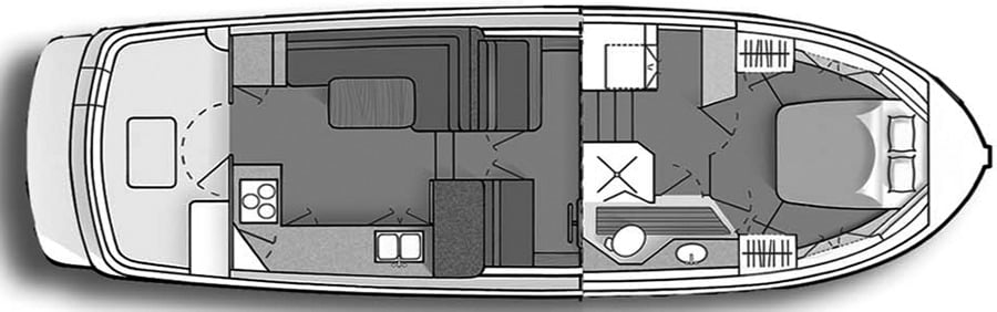 Nordic 37-39 Tug floor plan