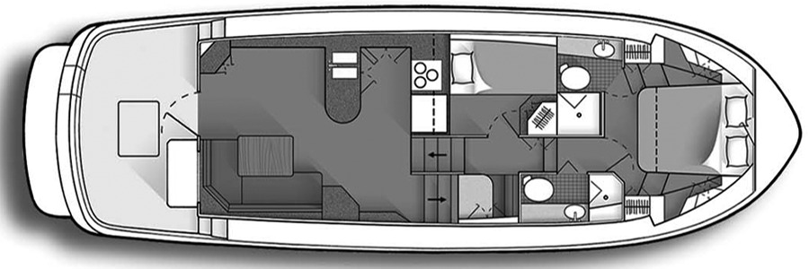 Nordic 42-44 Tug floor plan