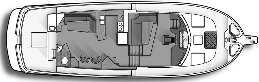 Nordic 52-54 Tug floor plan