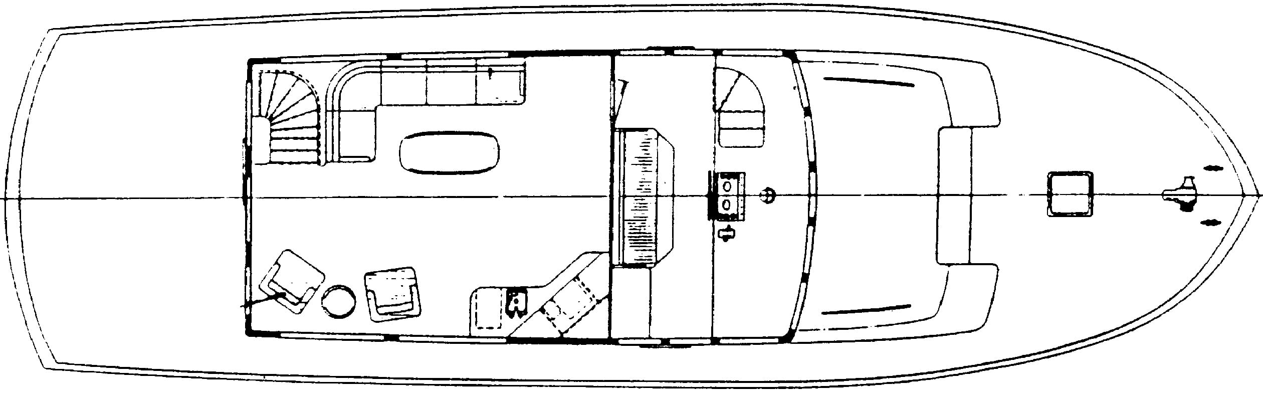 Hartmann-Palmer 56 Motor Yacht floor plan