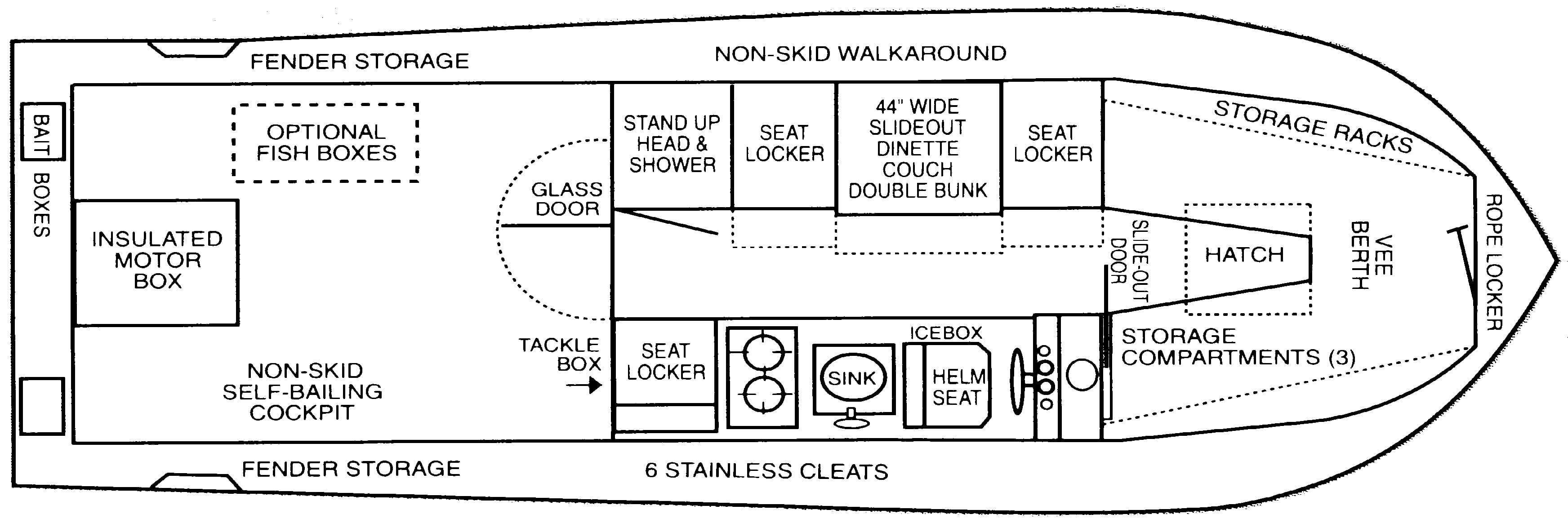 Olympic Super 26 XL floor plan
