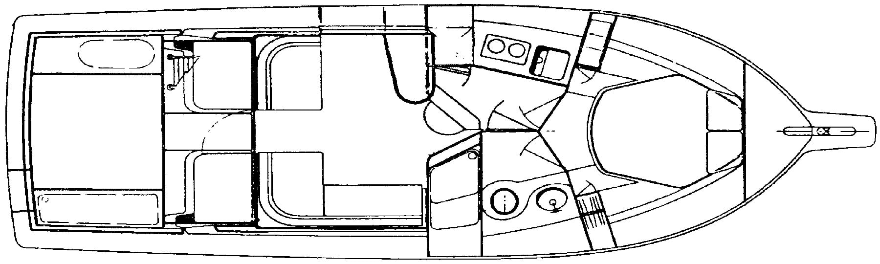 Phoenix 33 Convertible; 33-34 SFX floor plan