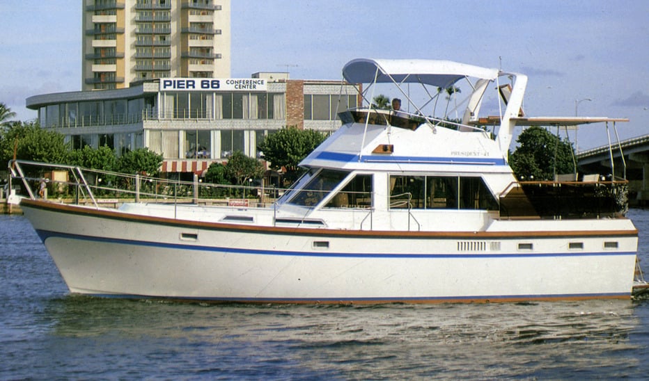 President Yachts 41 Double Cabin