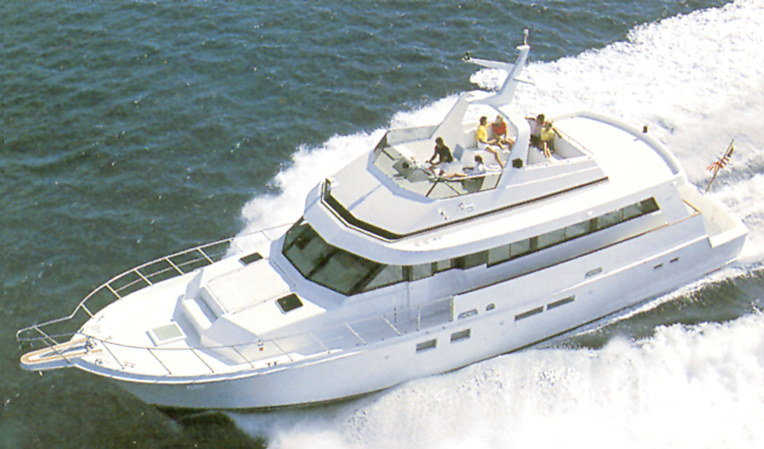 Hatteras Yachts 67 Extended Deckhouse Cockpit MY
