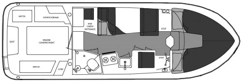 Ranger R-27 floor plan