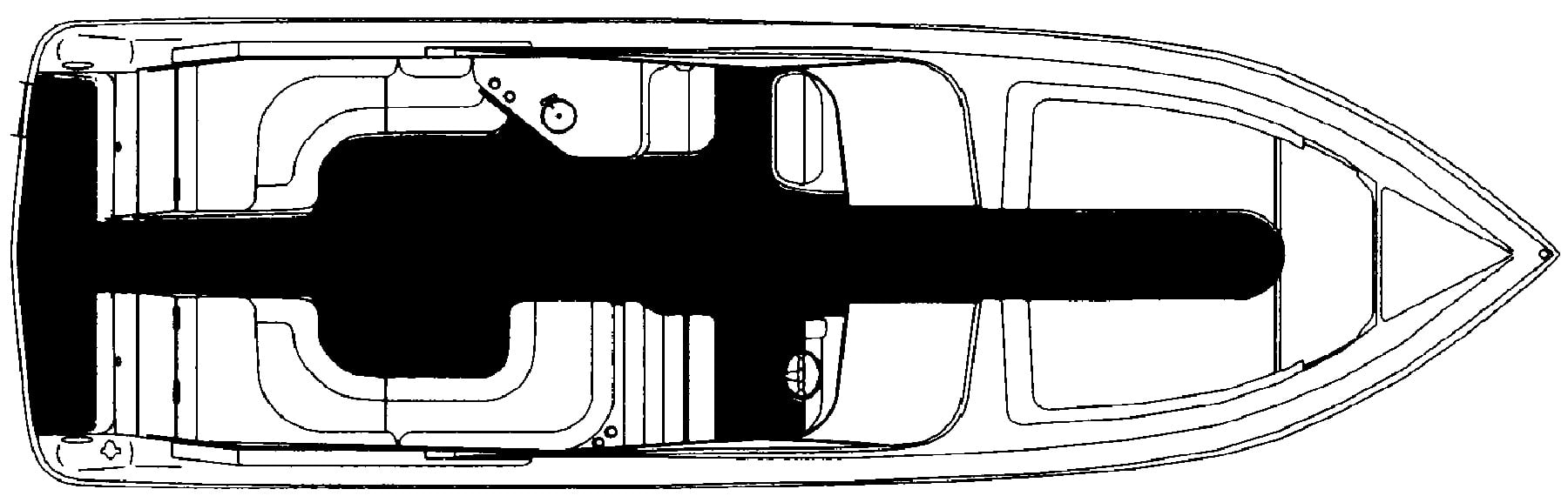 Regal Yachts 2800-2900 LSR floor plan