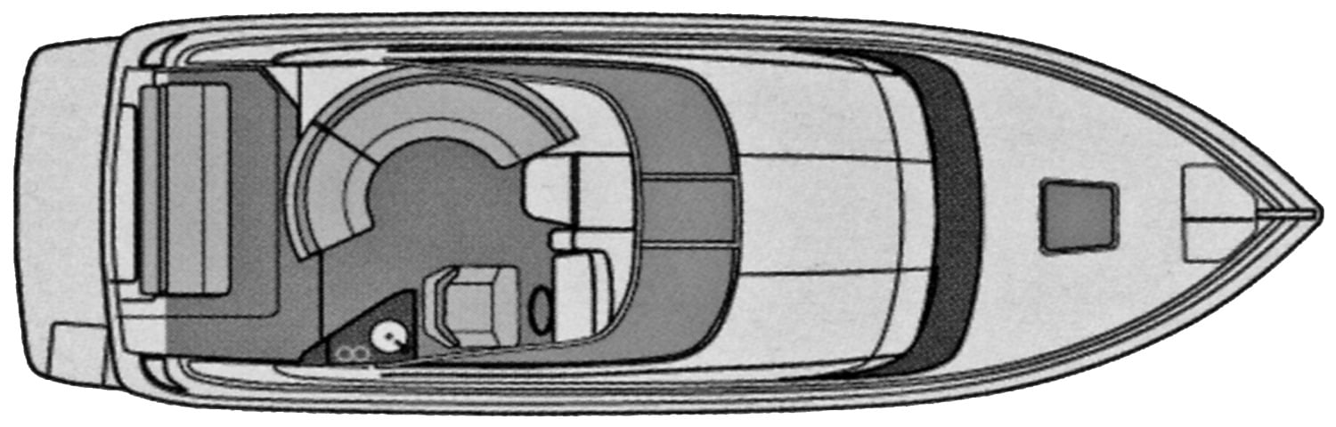 Regal Yachts 3060 Window Express floor plan