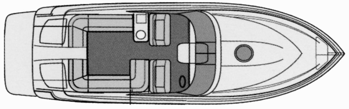 Regal Yachts 3350 Sport Cruiser floor plan