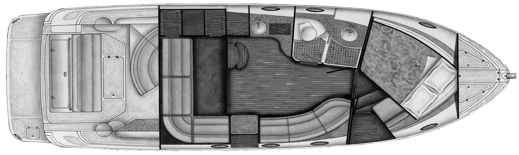 Regal Yachts 3560-3760 Commodore (2003–10) | HMY Yachts