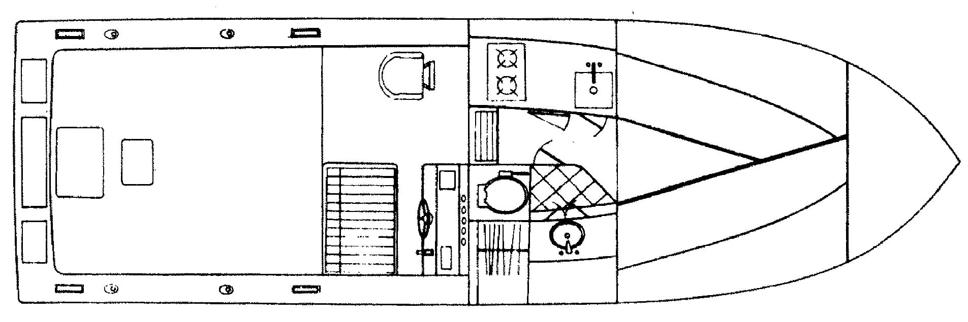 Regulator 26 Express floor plan