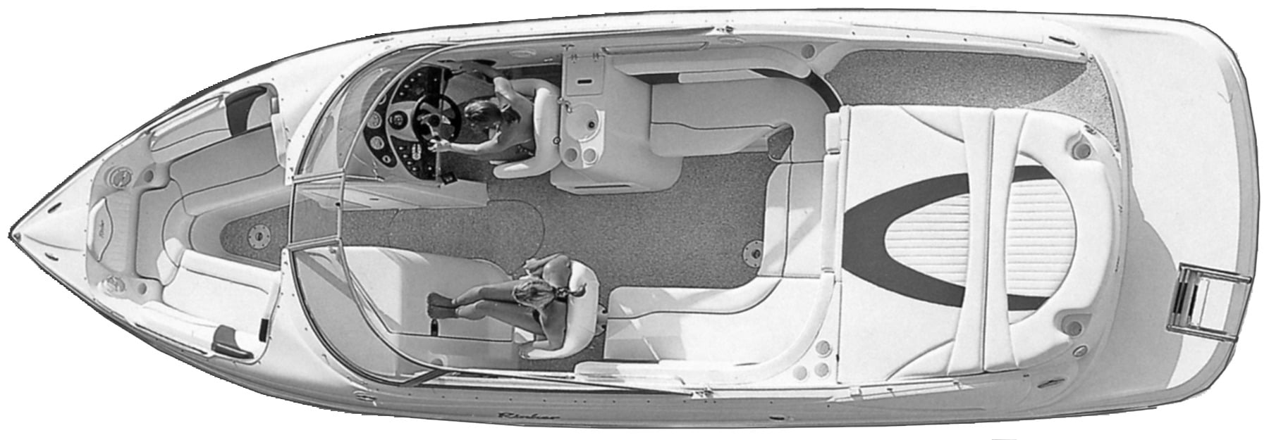 Rinker Yachts 262 Captiva Bowrider floor plan