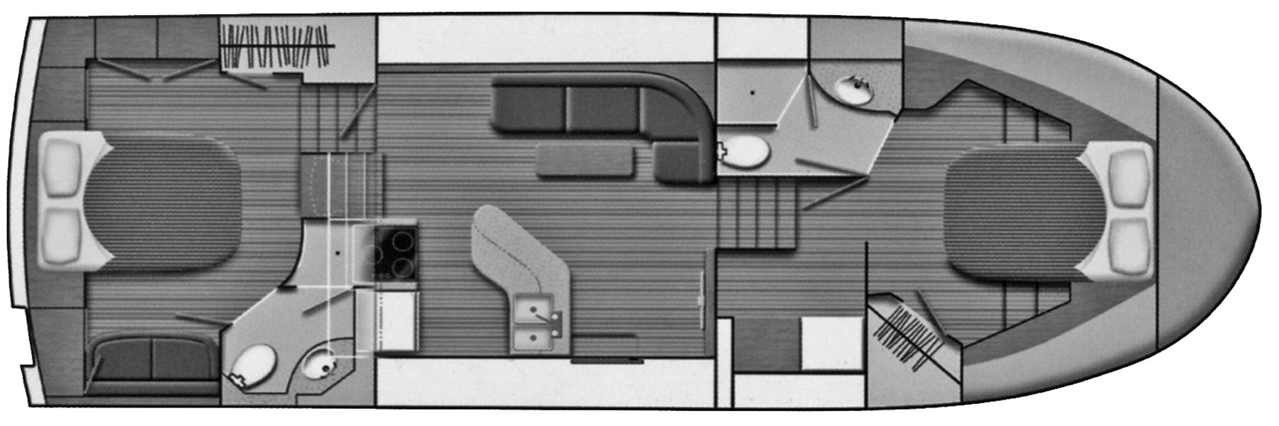 Heritage East 42 Sundeck floor plan
