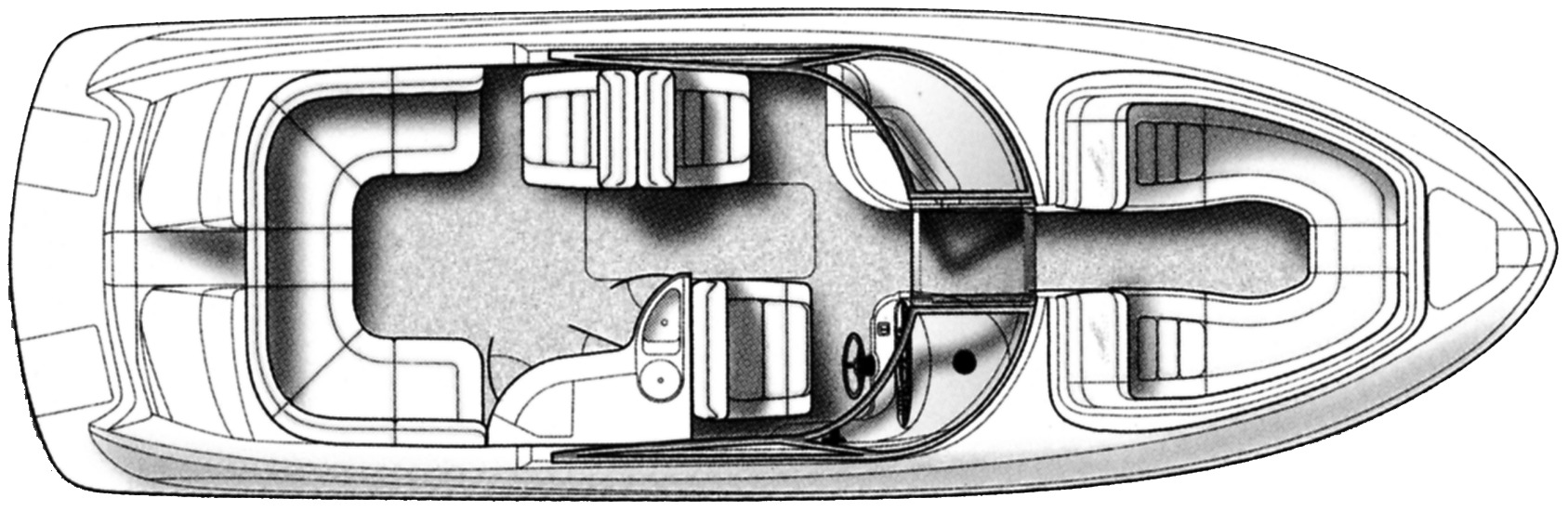 Sea Ray Yachts 290 Select EX floor plan