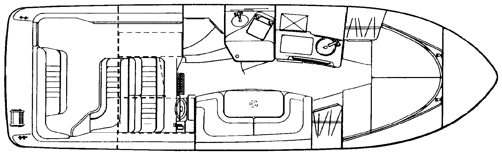 Sea Ray Yachts 290 Sundancer floor plan