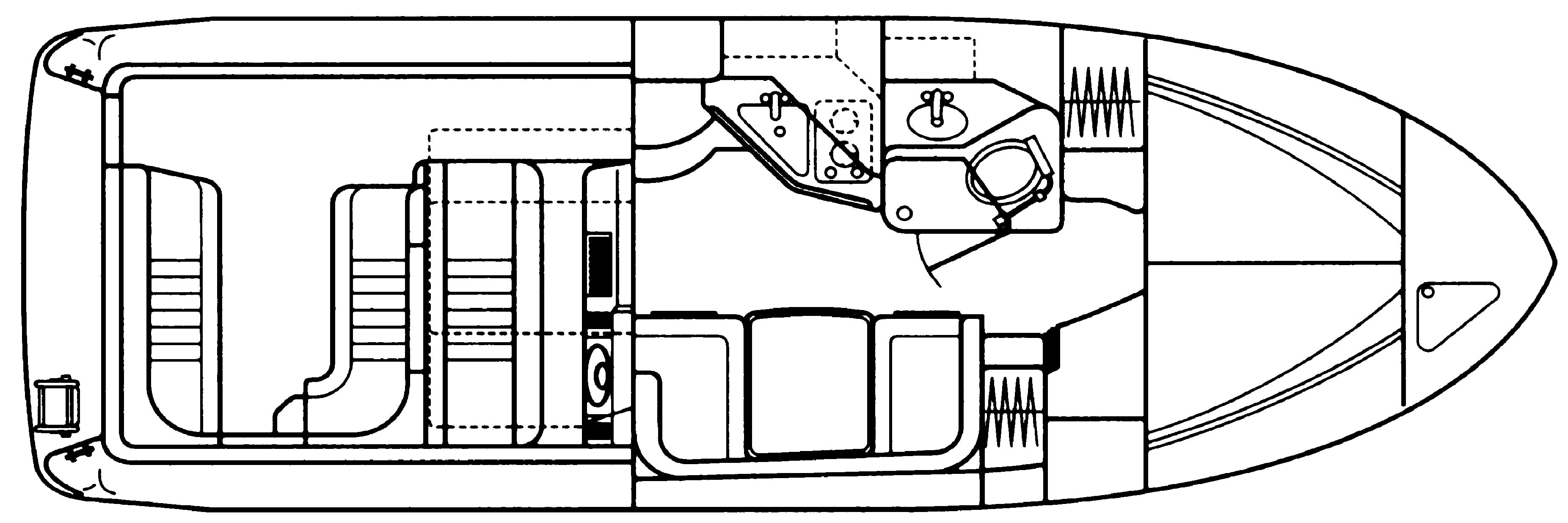 Sea Ray Yachts 300 Sundancer floor plan