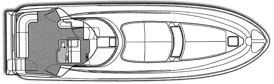 Sea Ray Yachts 480 Motor Yacht floor plan