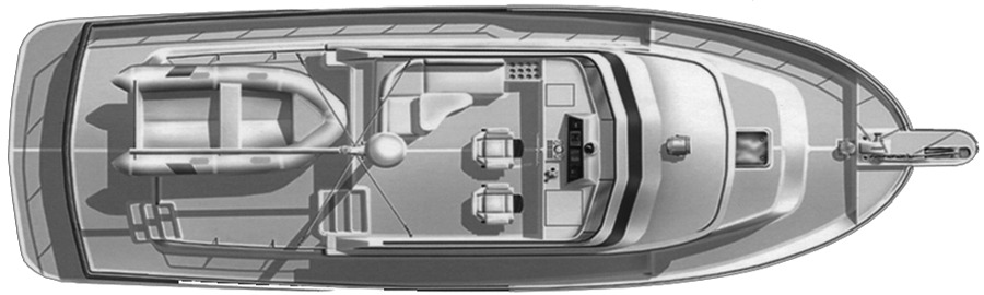 Selene Yachts 36-38 Archer floor plan