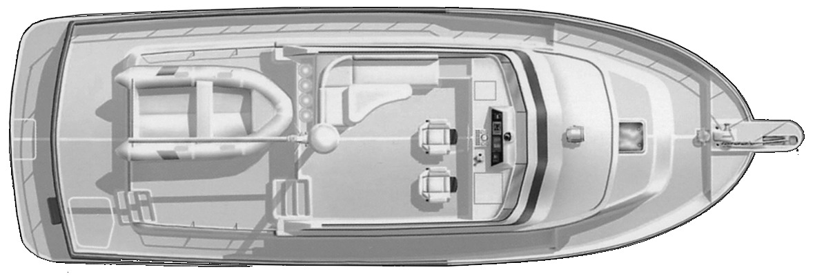 Selene Yachts 40-42 Archer floor plan