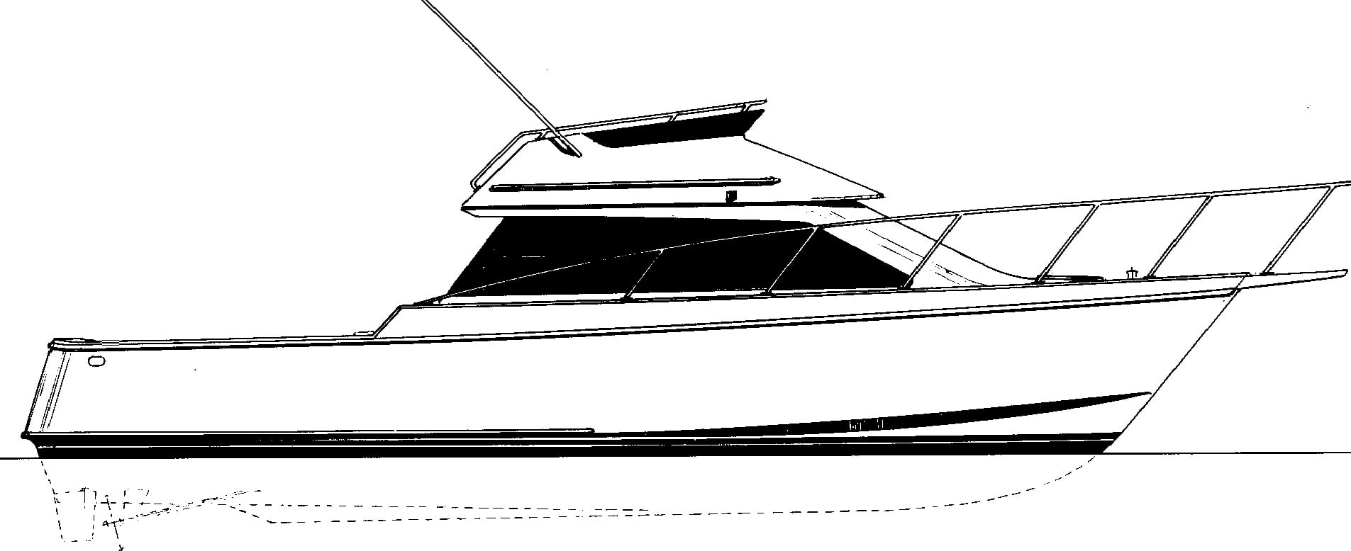 Innovator 31 Sportfisherman floor plan