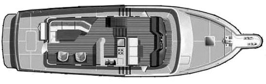 Selene Yachts 48-49 floor plan