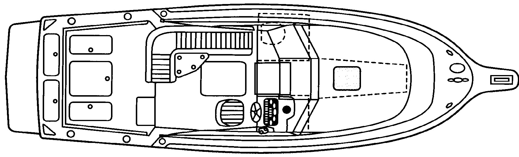Shamrock 260 Express floor plan