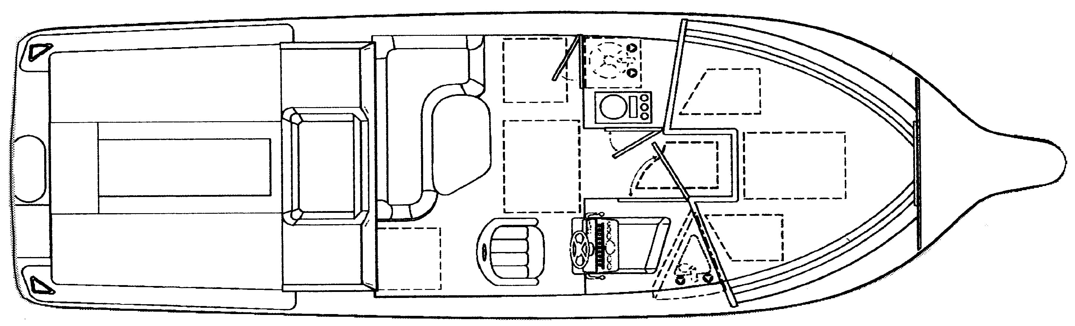 Shamrock 270 Mackinaw floor plan