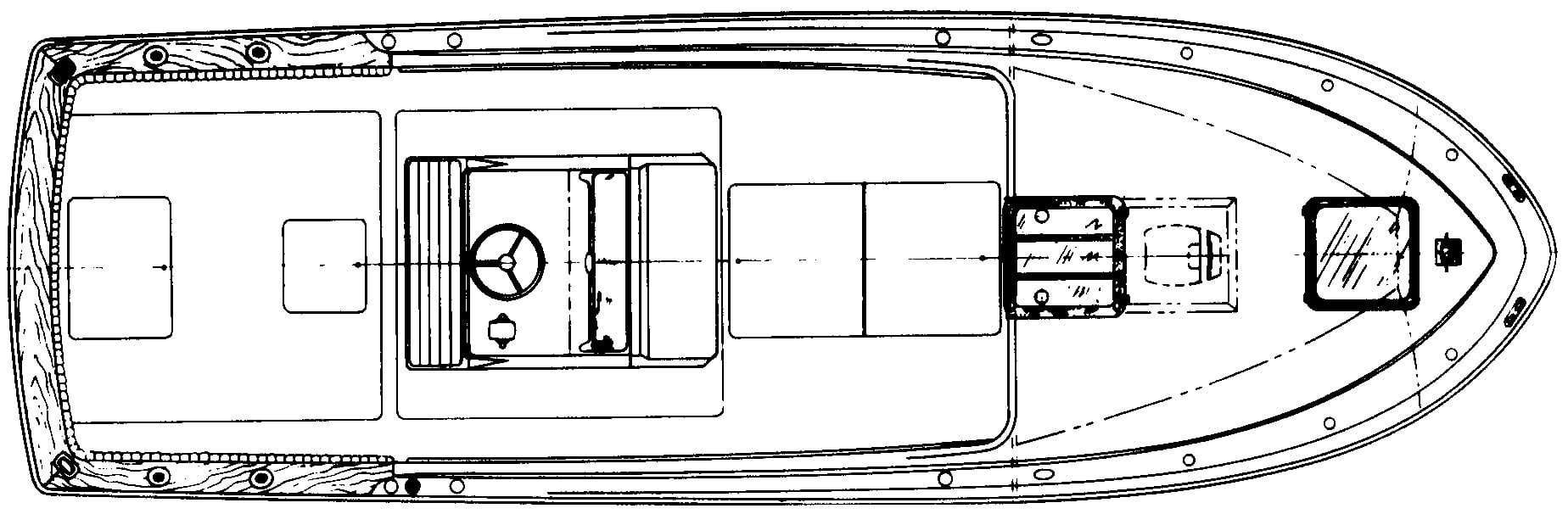 Strike 26 Sportfisherman floor plan