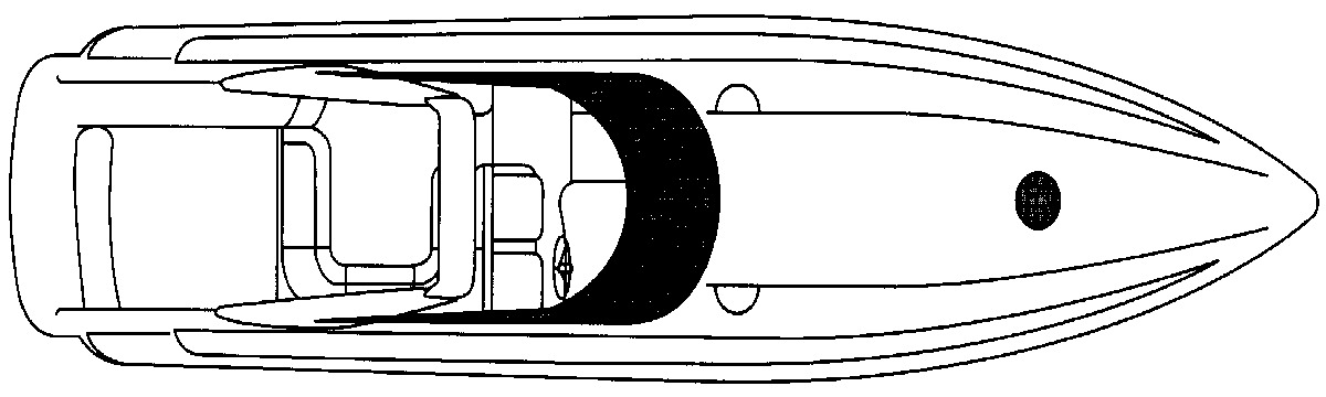 Sunseeker Yachts Superhawk 48 floor plan