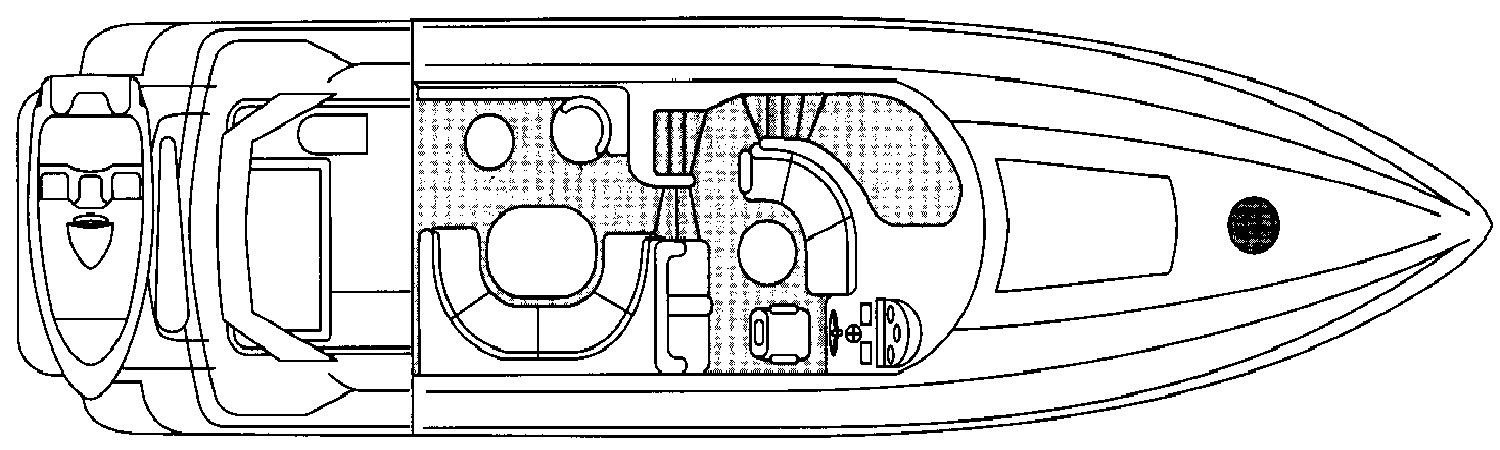 Sunseeker Yachts Manhattan 62 floor plan