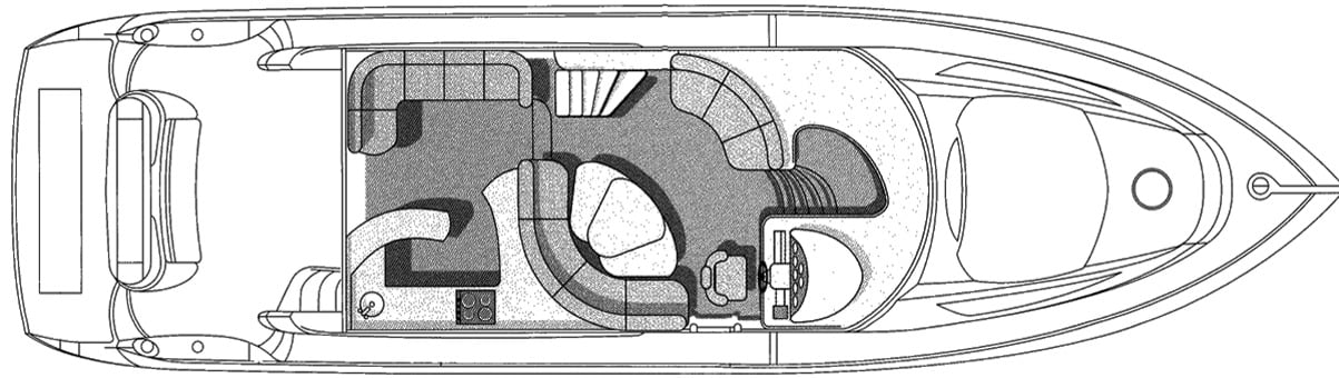 Sunseeker Yachts Manhattan 64 floor plan