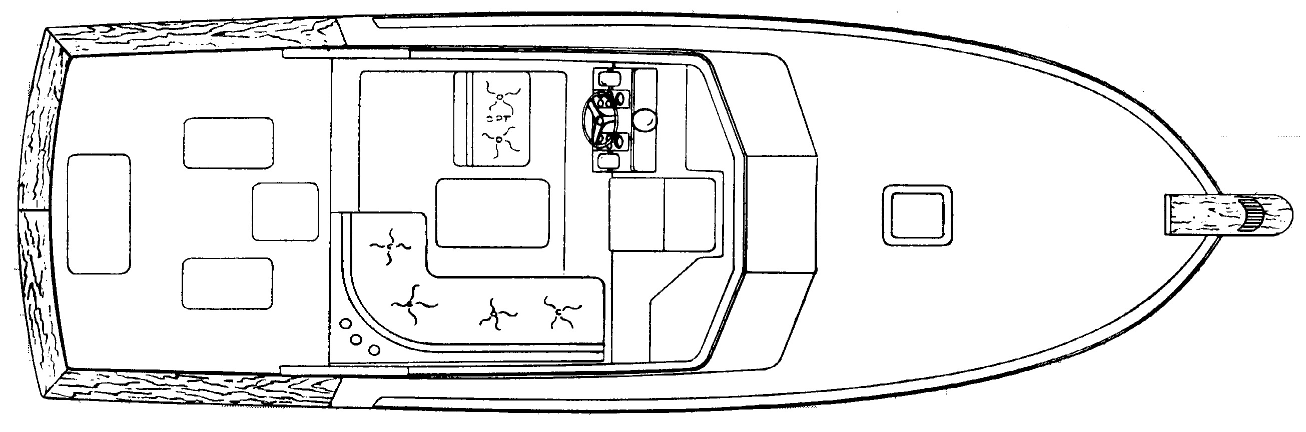 Topaz 32 Royale floor plan
