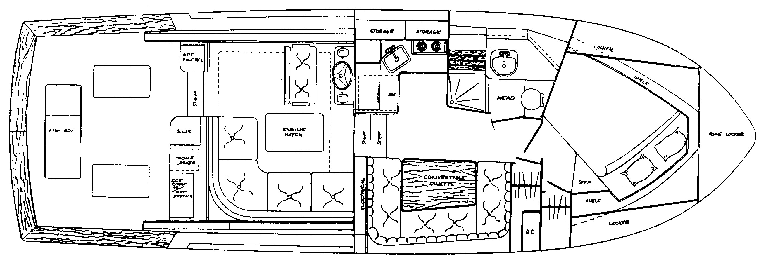 Topaz 39 Royale floor plan