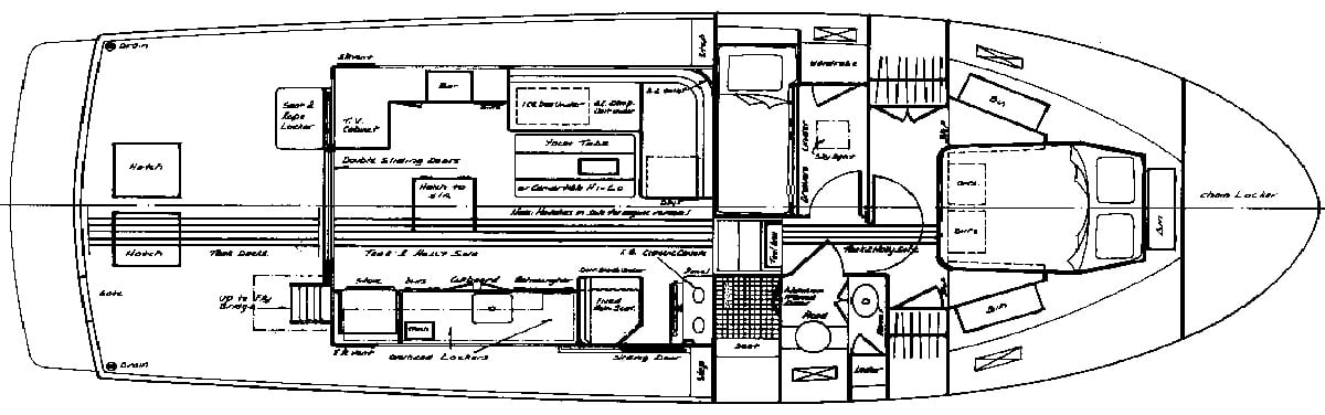 Island Gypsy 40 Europa floor plan