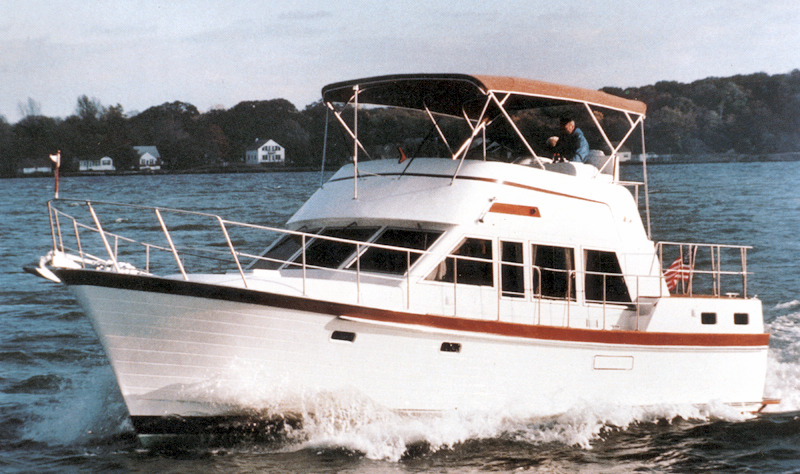 Island Gypsy 40 Flush Aft Deck