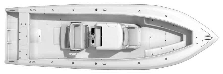 Venture 34 Open floor plan