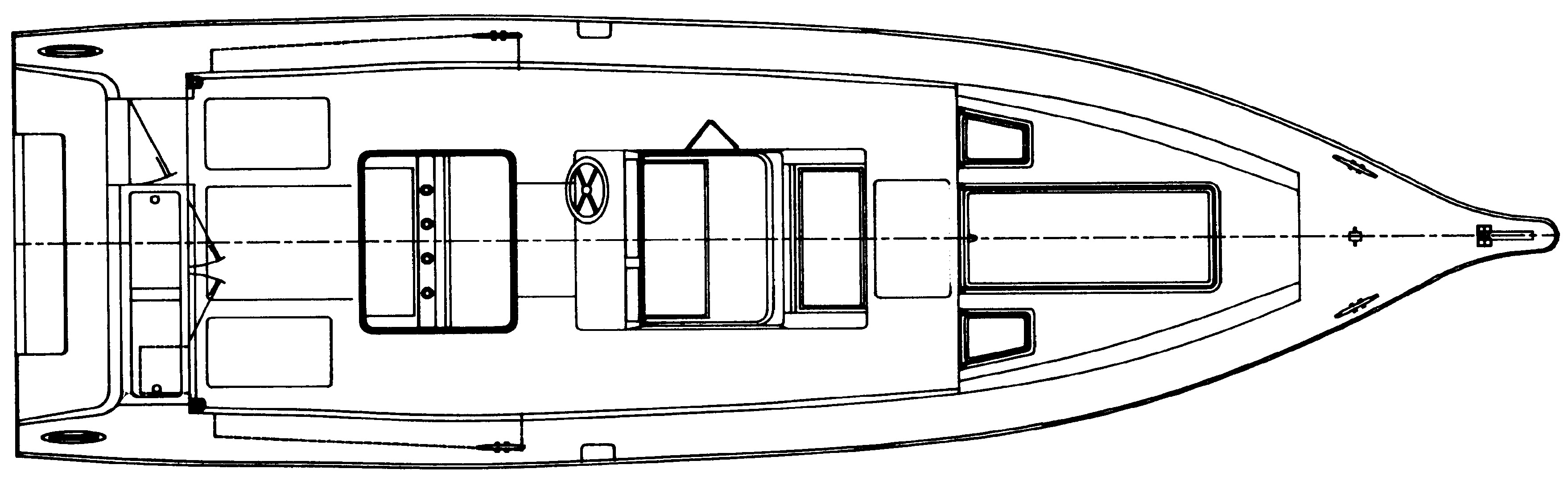 Jefferson Yachts 31 Marlago floor plan