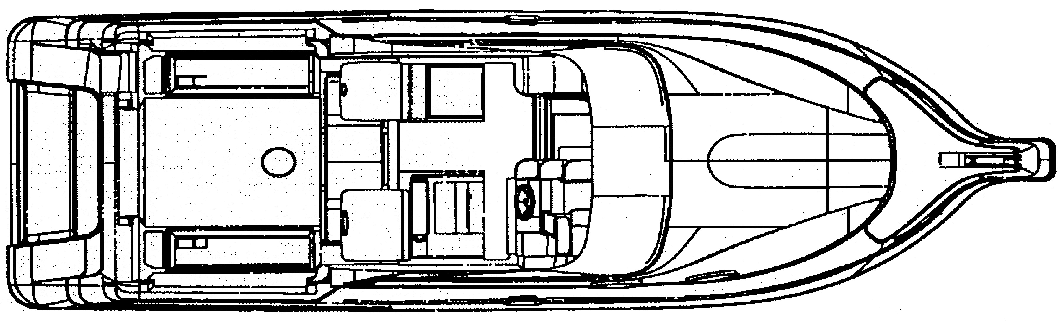 Wellcraft 270 Coastal floor plan