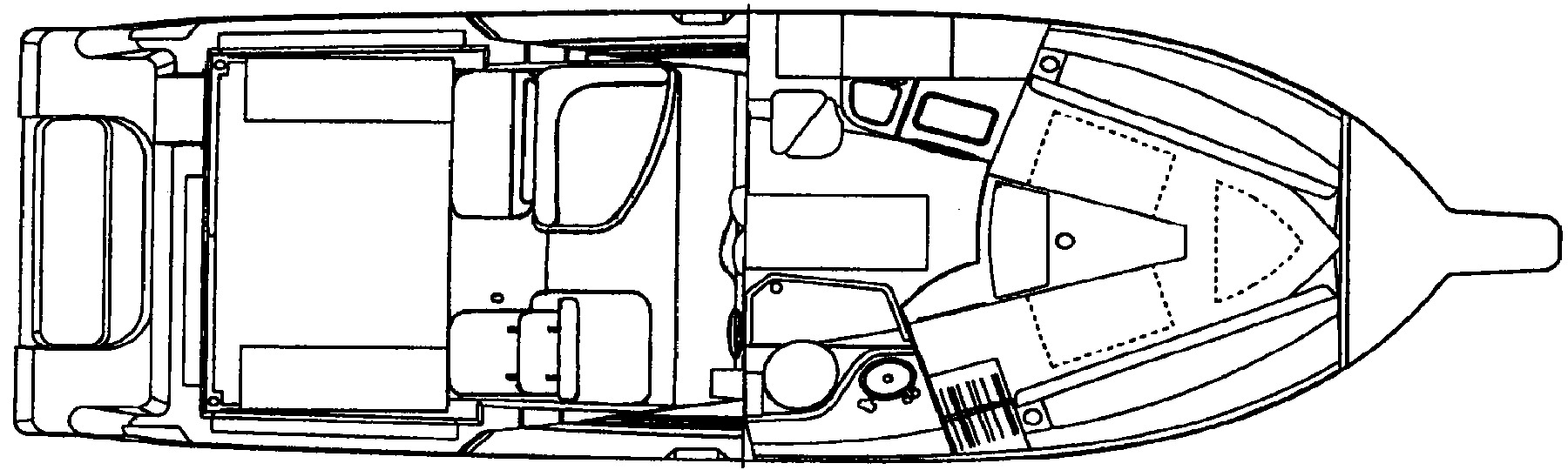 Wellcraft 290 Coastal floor plan