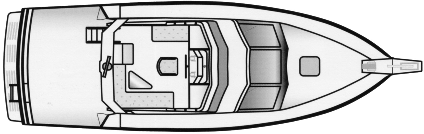 Jefferson Yachts 42 Rivanna SE floor plan