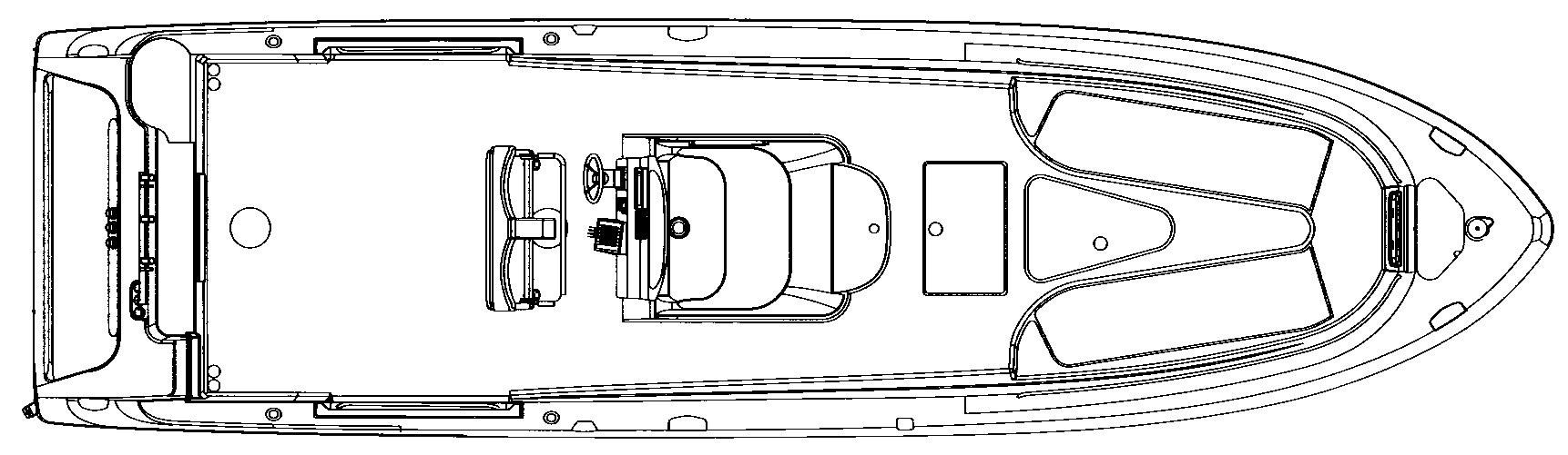 Wellcraft 35 Scarab Tournament floor plan