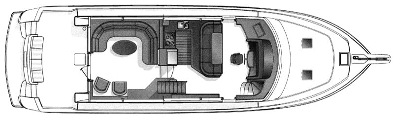 West Bay Yachts 68 SonShip floor plan