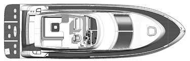 Sea Ray Yachts 450 Sedan Bridge floor plan